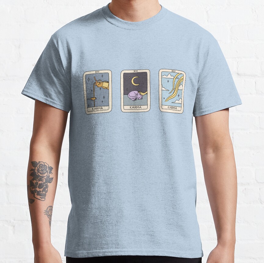 Karma Tarot Card Set T Shirt - Tarot Gifts