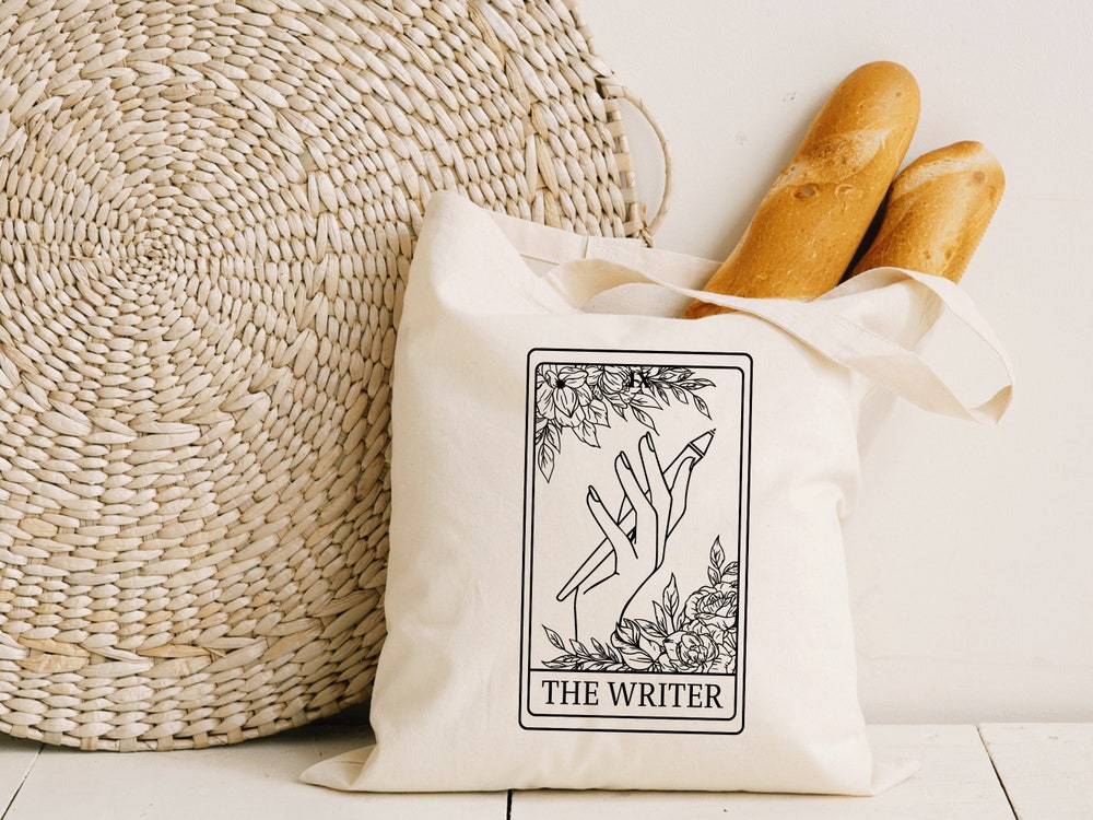 Writer Author Tote Bag - Tarot Gifts
